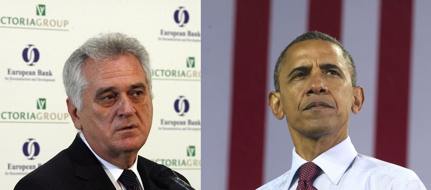 Tomislav Nikolić i Barak Obama