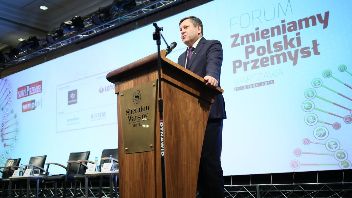 Celem polityki gospodarczej państwa jest najdalej za pięć lat minimum 22 proc. udziału przemysłu w polskim PKB – oświadczył wicepremier Janusz Piechociński. Jego zdaniem, ten plan powinien zostać wykonany jeszcze przed utworzeniem strefy wolnego handlu UE-USA.