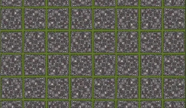 optička iluzija kvadratići