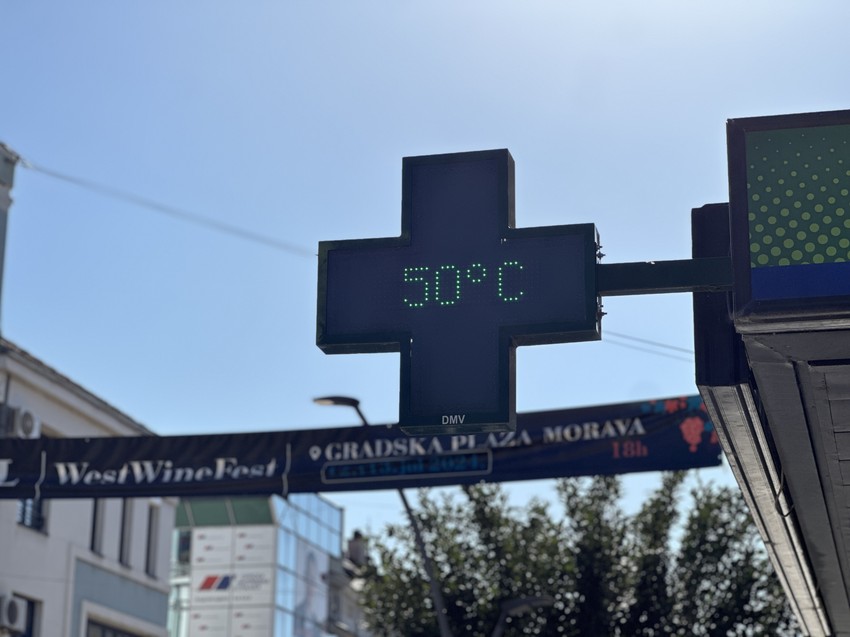 Pedeset stepeni u Čačku