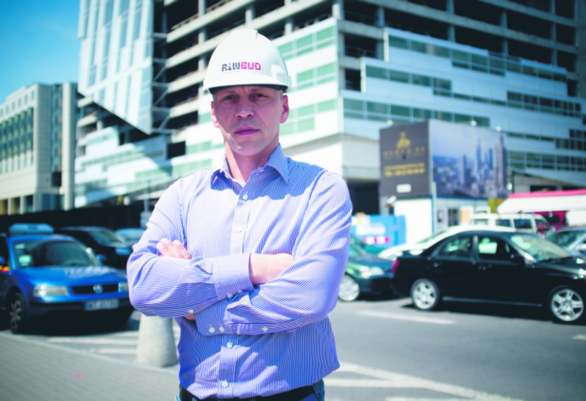 Wojciech Niedzielski chce, by firma stała się generalnym wykonawcą prestiżowych biur i apartamentowców