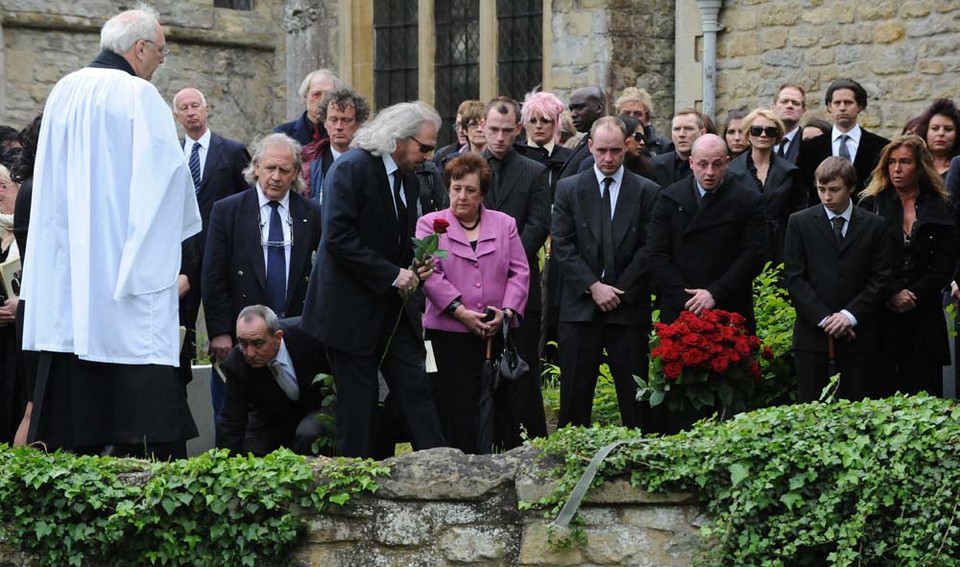 Pogrzeb Robina Gibba (fot. Getty Images)