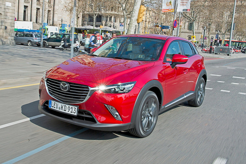 Mazda CX3 Znowu udany model Prezentacja Pierwsza