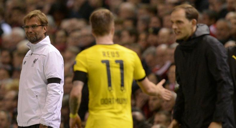 Liverpool manager Jurgen Klopp (left)believes new Chelsea boss Thomas Tuchel (right)will excel in the Premier League