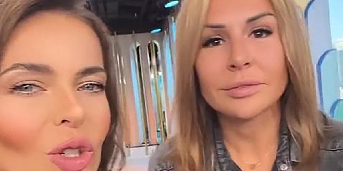 Edyta Herbuś i Blanka Lipińska odwiedziły "Dzień Dobry TVN" 8 listopada.