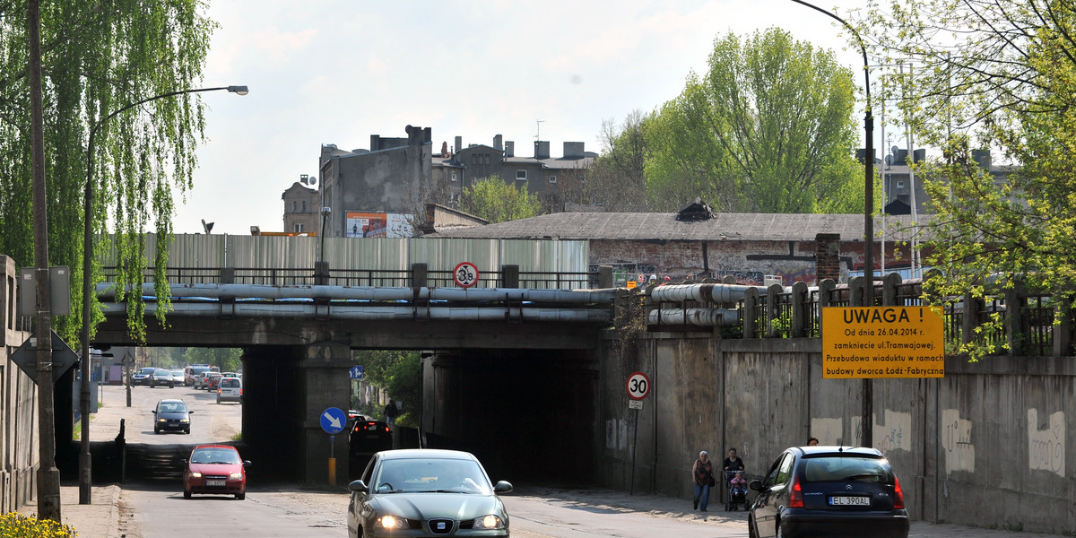 Ulica Tramwajowa w Łodzi