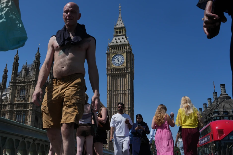 Vrućine u Evropi - London