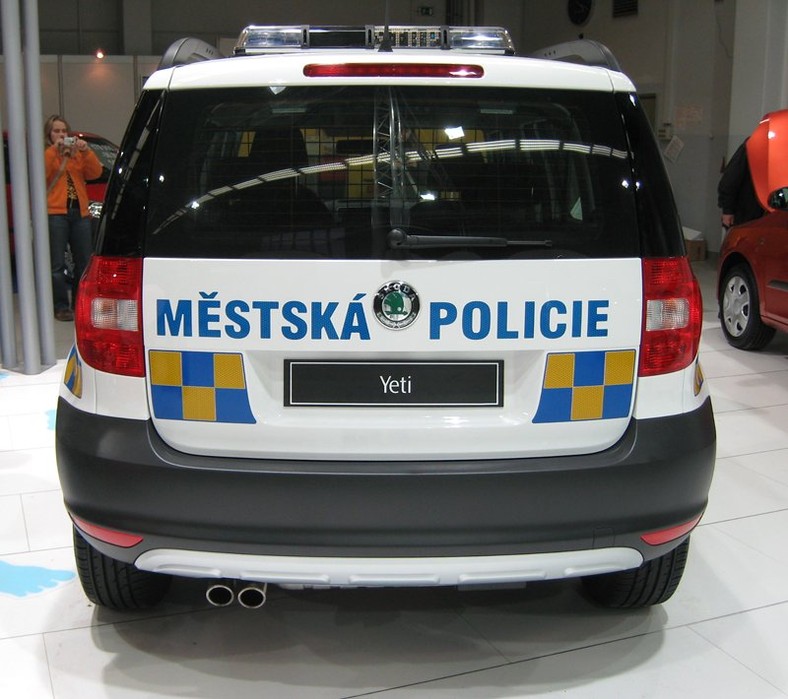 Škoda przedstawiła model Yeti dla policji