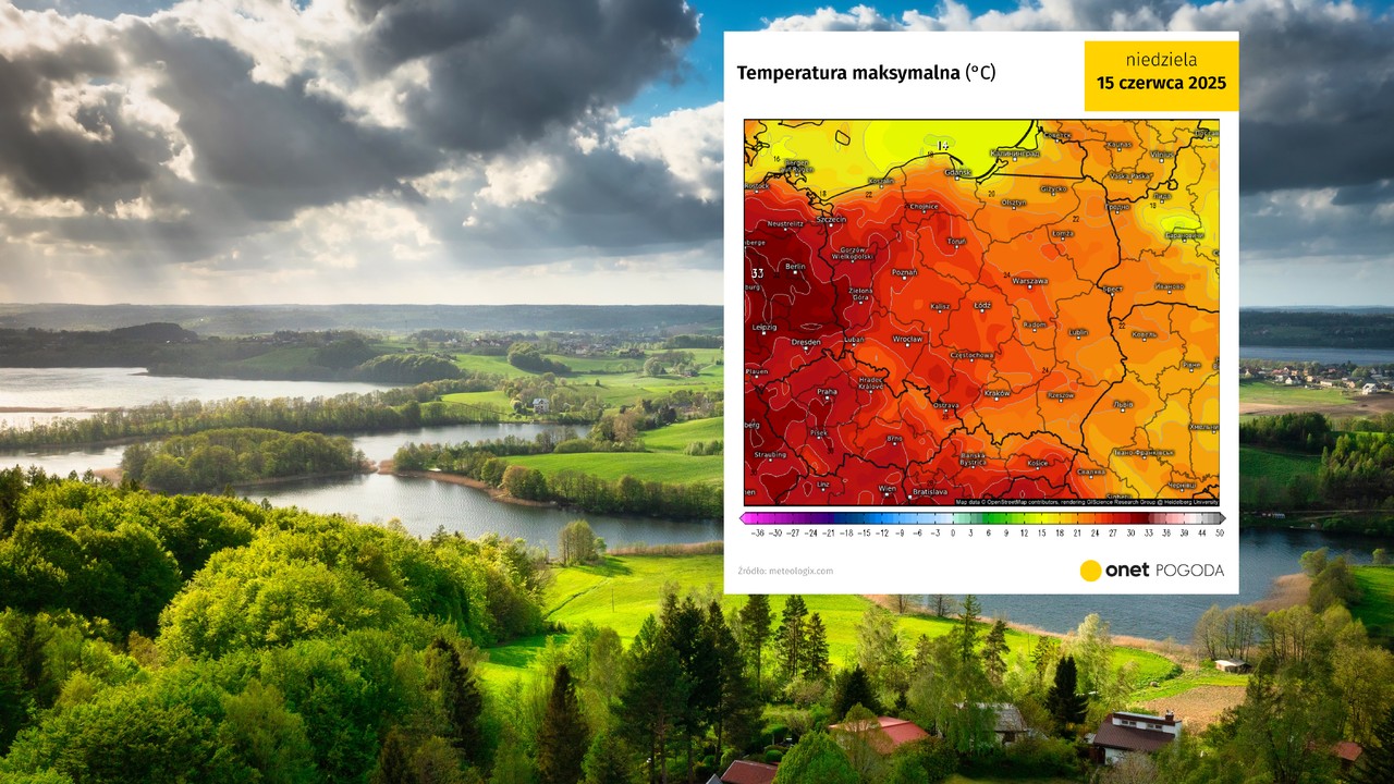 Pogoda na 14 dni. W prognozach widać upał powyżej 30 st. C