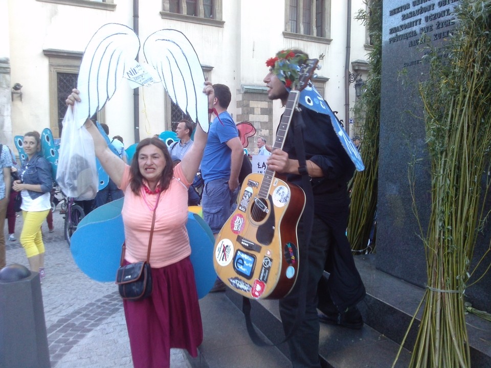 Protest ws. krakowskiego Zakrzówka