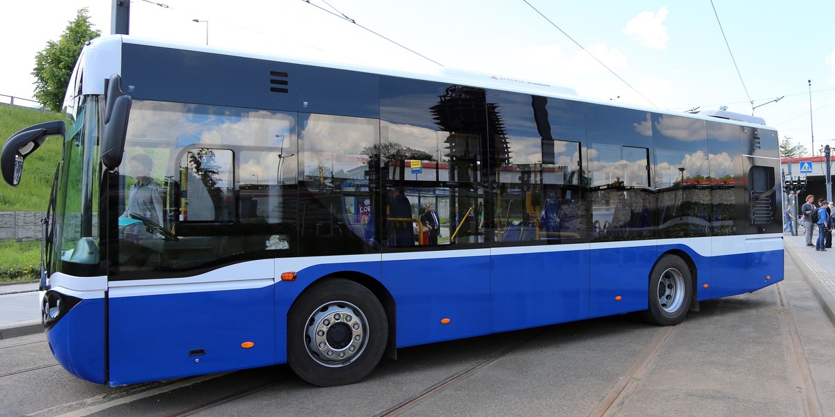 Nowa szata graficzna autobusów w Krakowie