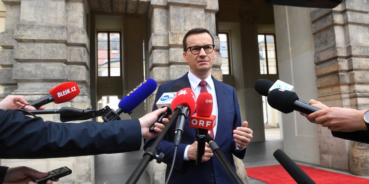 Premier Mateusz Morawiecki