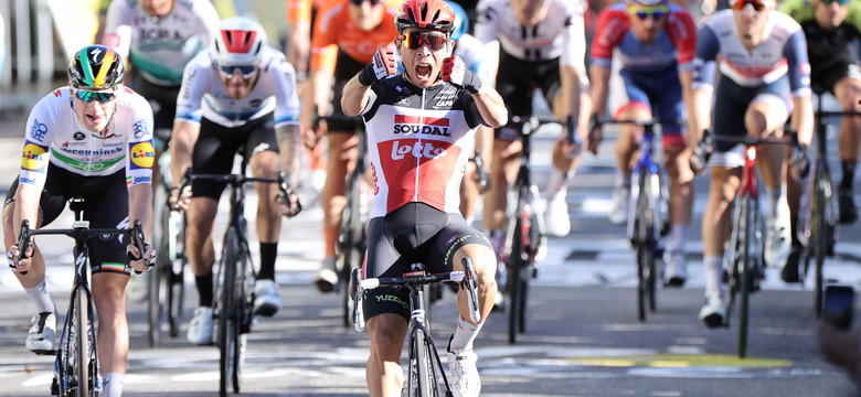 Tour de France: Caleb Ewan najlepszy na trzecim etapie