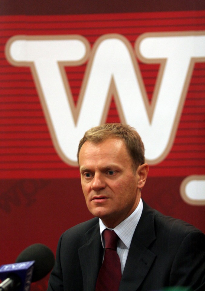 Donald Tusk (2008 r., "Wprost")