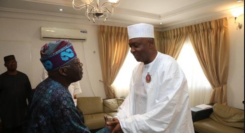 Saraki and Tinubu do a meet and greet and became sworn enemies (Punch)