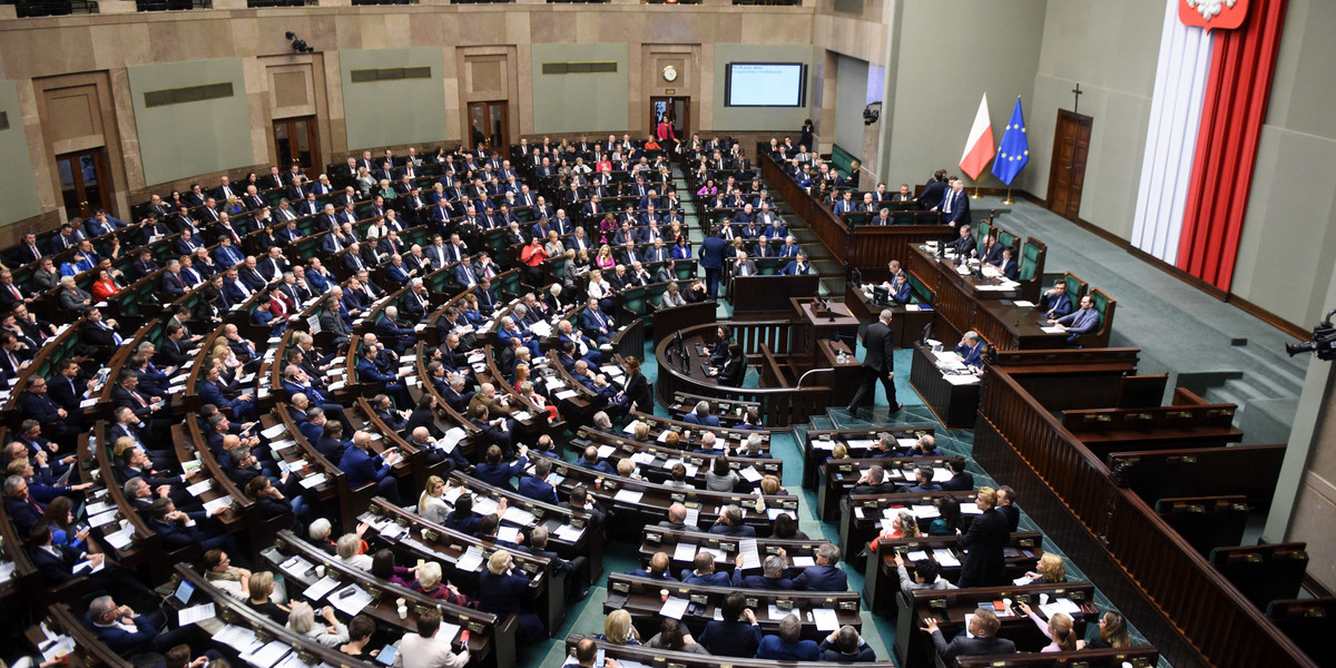 Sejm zagłosował za planem