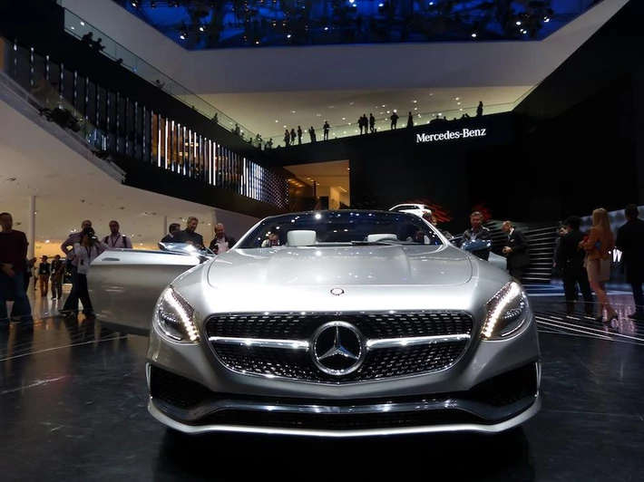 Mercedes S-Class Coupe concept, fot. Ewa Szulc