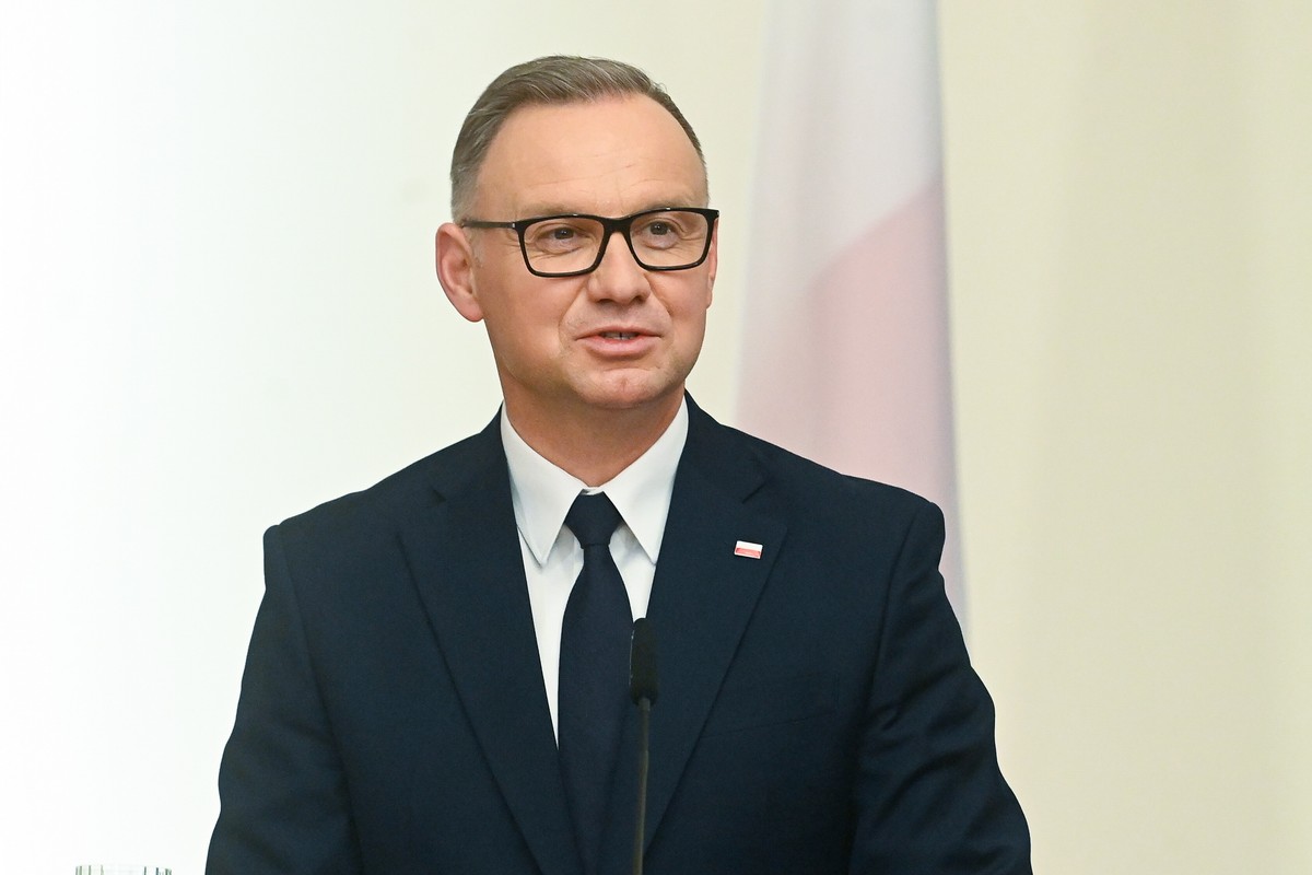Andrzej Duda o Ukrainie. "Tylko USA mogą złapać Rosję za gardło"