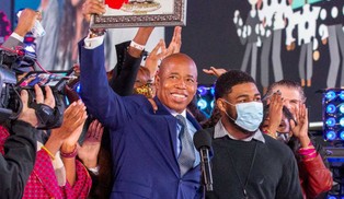 Demokrata Eric Adams 110. burmistrzem Nowego Jorku