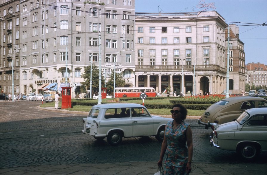 Plac Zbawiciela, lata 80.