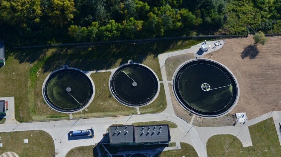 Oczyszczalnia ścieków w Maszewie pod Płockiem