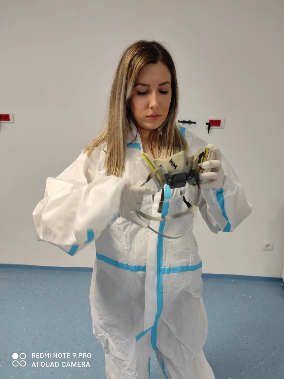 "Bodrimo pacijente na neinvazivnoj ventilaciji", kaže dr Milica Marković koja uskoro završava specijalizaciju iz anesteziologije