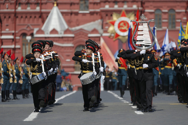 Rosja, Moskwa, Plac Czerwony – defilada z okazji kolejnej rocznicy zakończenia II wojny światowej