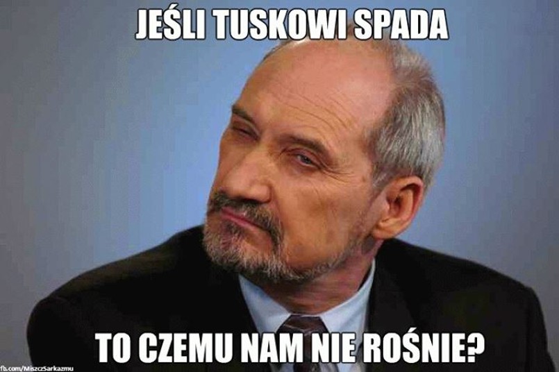 Antoni Macierewicz zwęszył nowy spisek? CZYTAJ WIĘCEJ>>> PO traci na taśmach. Zyskuje Korwin-Mikke i... prezydent