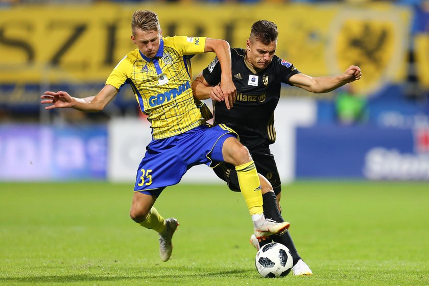 Pilka nozna. Ekstraklasa. Arka Gdynia - Gornik Zabrze. 11.08.2018