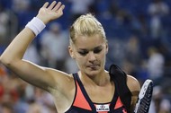 Agnieszka Radwańska po porażce w US Open (fot. REUTERS/Ray Stubblebine) 