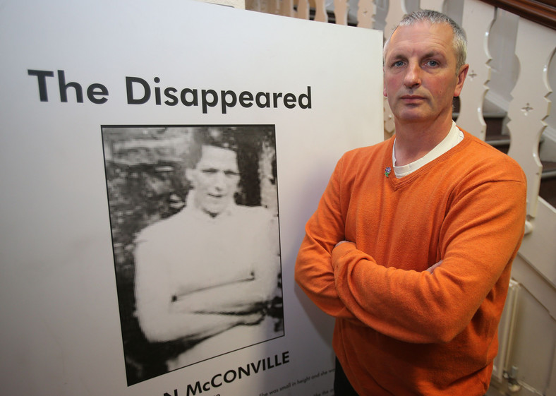 Michael McConville - syn zamordowanej w 1972 r. Jean McConville