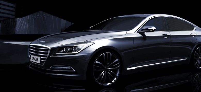 Hyundai buduje nową limuzynę. Genesis z napędem 4x4. Pierwsze zdjęcia