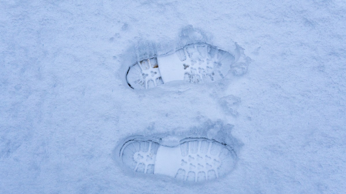 Otisak u snegu