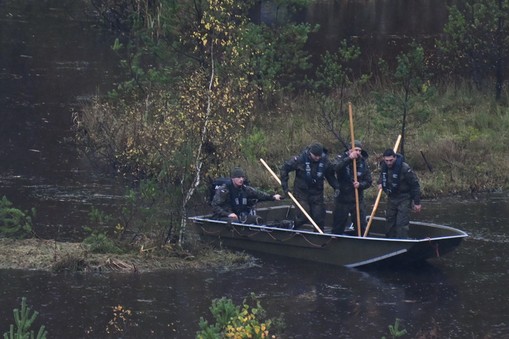 Poszukiwania Grzegorza Borysa w Trójmiejskim Parku Krajobrazowym