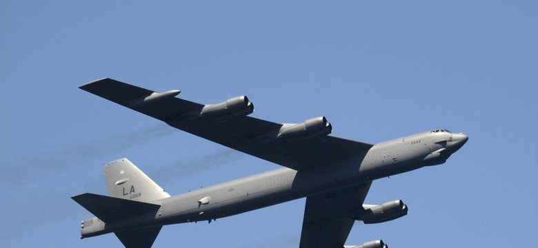 Polskie F-16 eskortowały amerykański bombowiec strategiczny B-52
