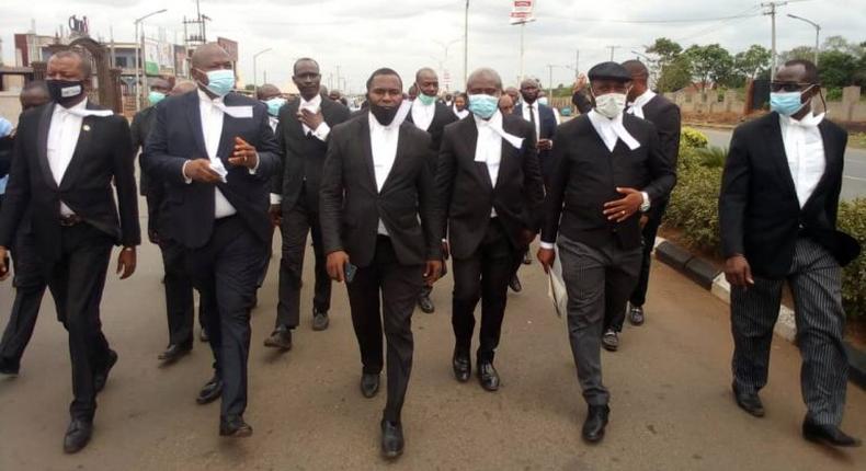 Lawyers embark on 3-day court boycott over death of kidnapped colleague. [NAN]