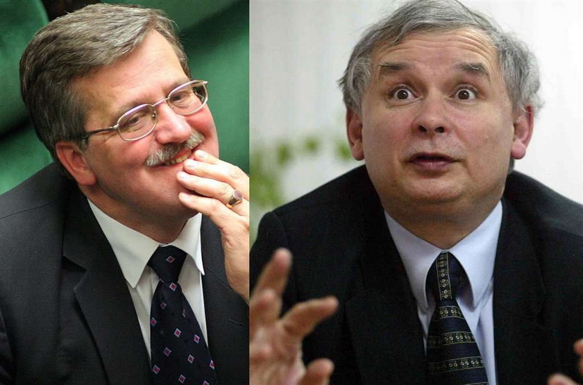 komorowski, kaczyński, głupie zdjęcia