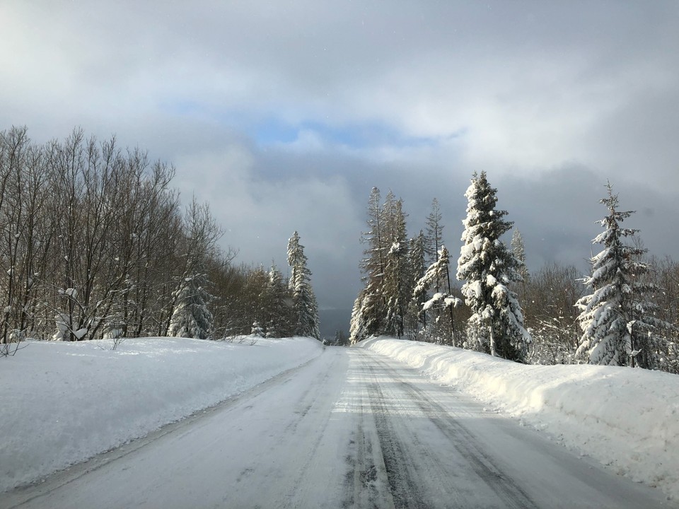 Zakopane pokryte śniegiem