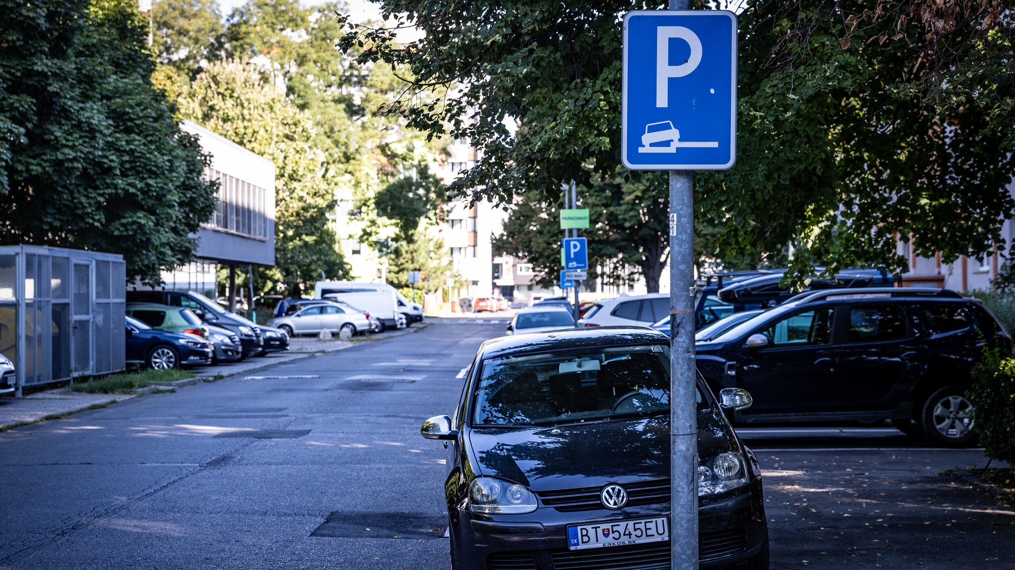 Parkovanie v Bratislave, ilustračná snímka
