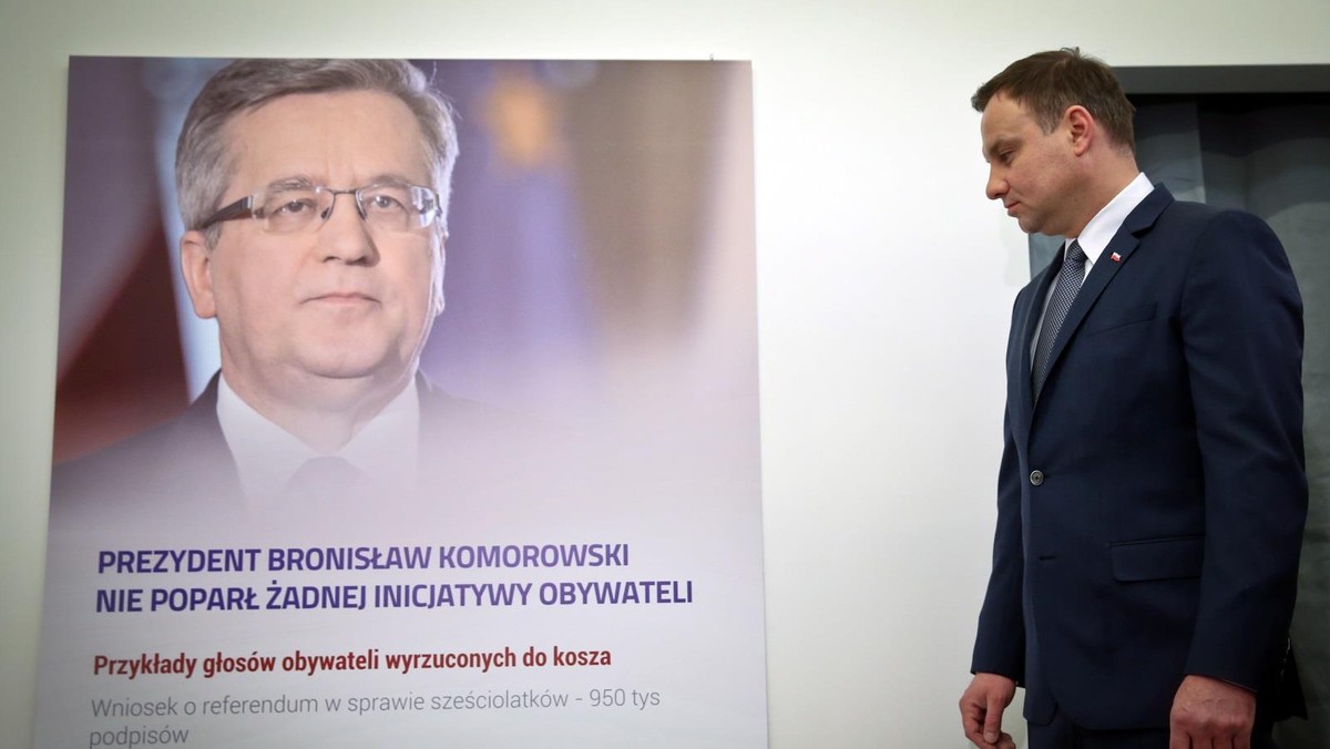 Andrzej Duda i Bronisław Komorowski