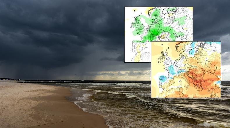 Co nas czeka w pogodzie latem? Aura będzie zmienna i niespokojna (mapy: tropicaltidbits.com)