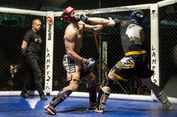 W polskim wojsku prawie jak w UFC. Nasi żołnierze biją się w klatce. ZDJĘCIA