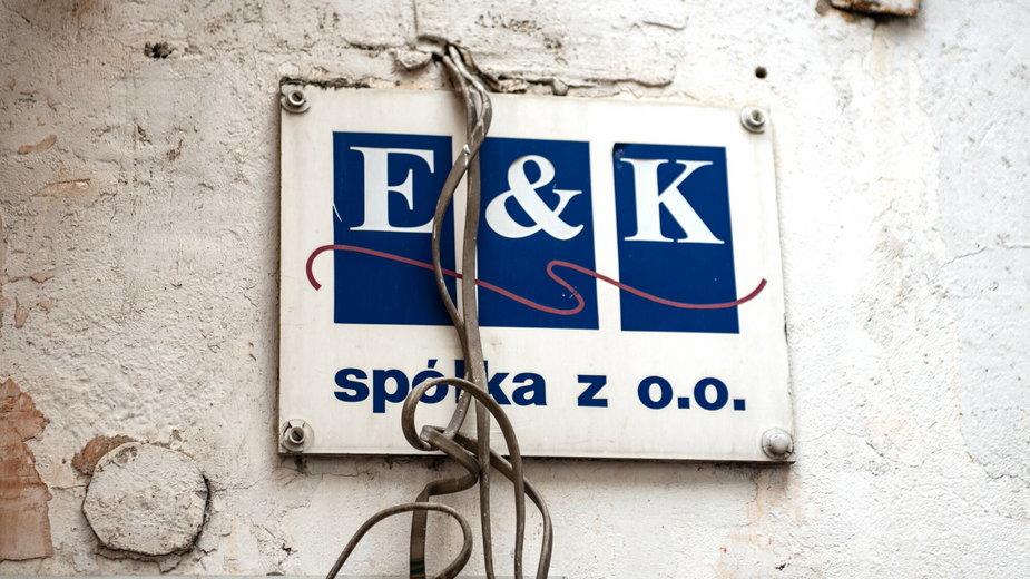 Siedziba firmy E&K, której właścicielem był Andrzej Izdebski