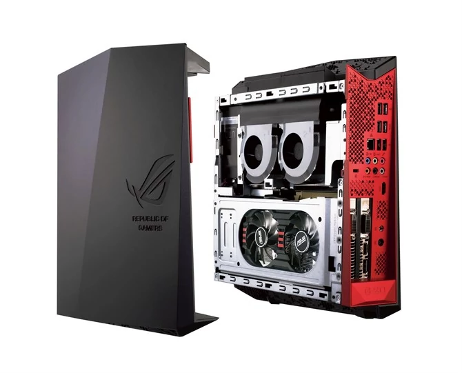 ASUS ROG 20 - wydajny komputer dla graczy od środka