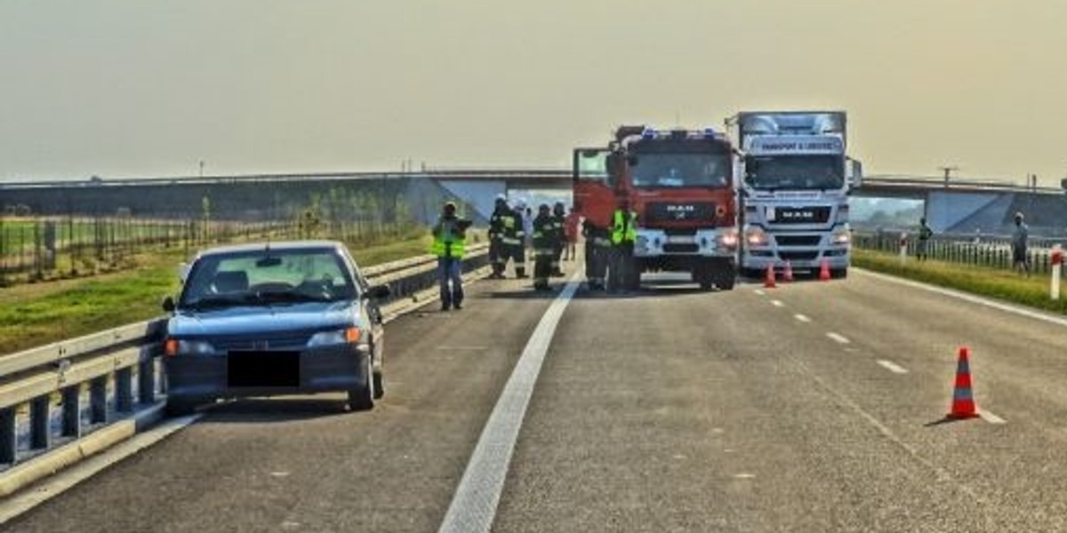 Kierowca zasłabł za kierownicą