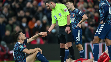 Puchar Ligi Angielskiej: Xhaka znów wyleciał z boiska, Liverpool zawiódł mimo gry w przewadze