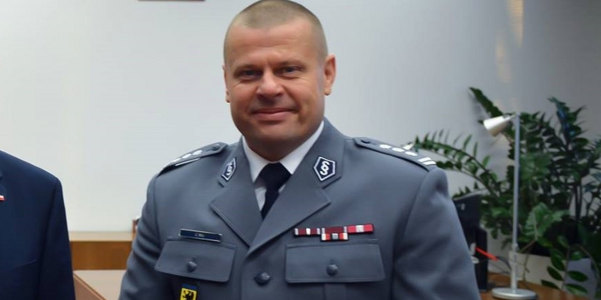 Inspektor Zbigniew Maj, nowy szef Policji