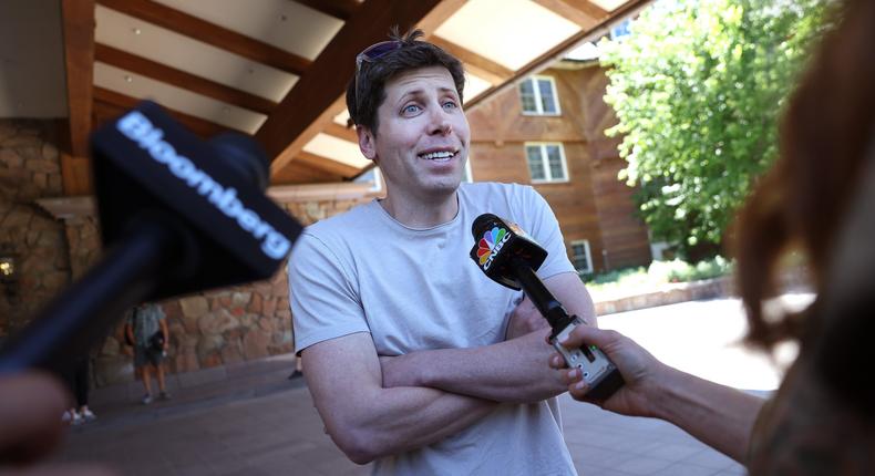 Sam Altman, CEO of OpenAI.Kevin Dietsch/Getty Images