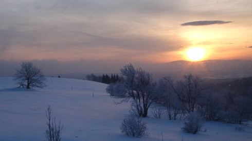 Zima w okolicach Zieleńca, Fot. annaw/Daj znać!