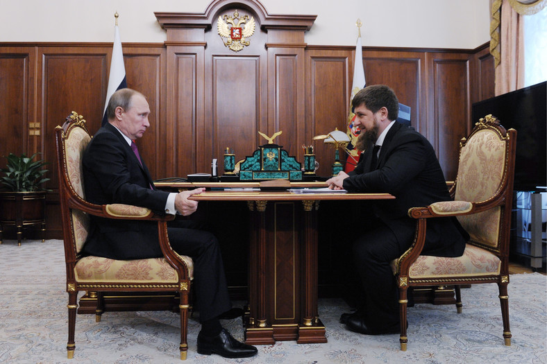 Ramzan Kadyrow to bliski przyjaciel Władimira Putina. Zdjęcie z 2016 r.